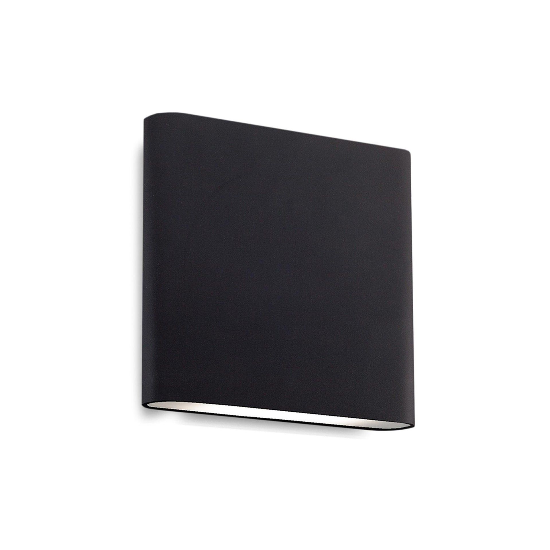 Black Aluminum Dimmable LED Wall Sconce