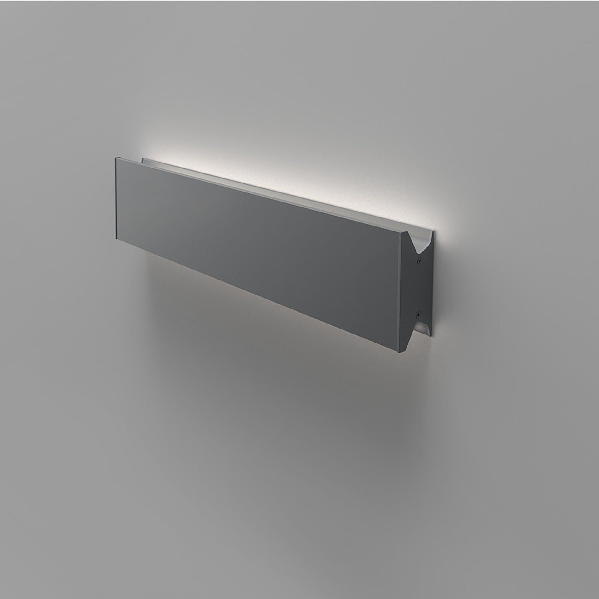 Anthracite Gray Aluminum 24" LED Wall/Ceiling Light