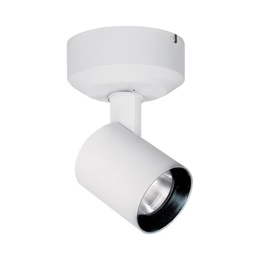 Lucio 10W LED White Glass Indoor/Outdoor Spot Light