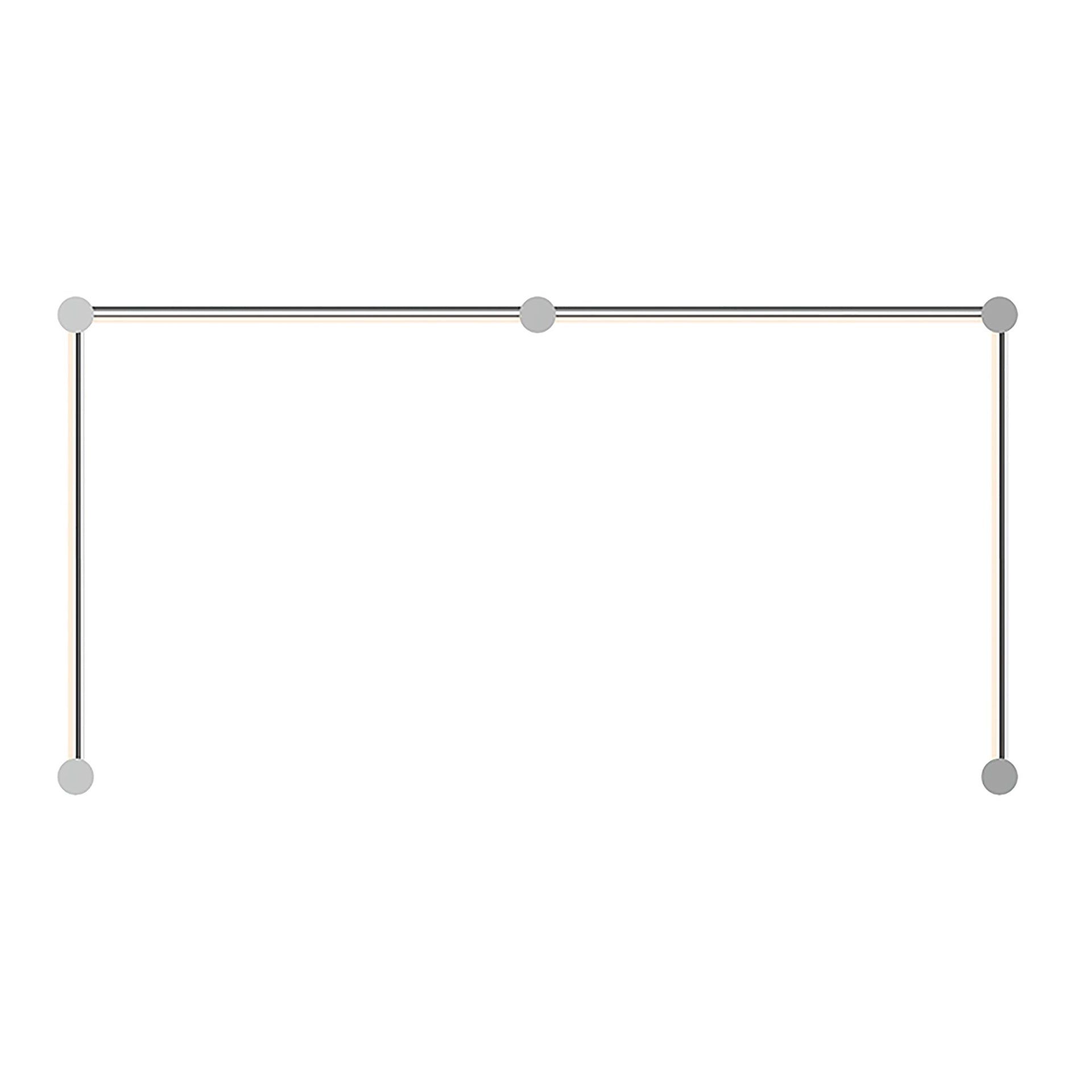 Purolinear 360 Dimmable Chrome LED Wall Sconce