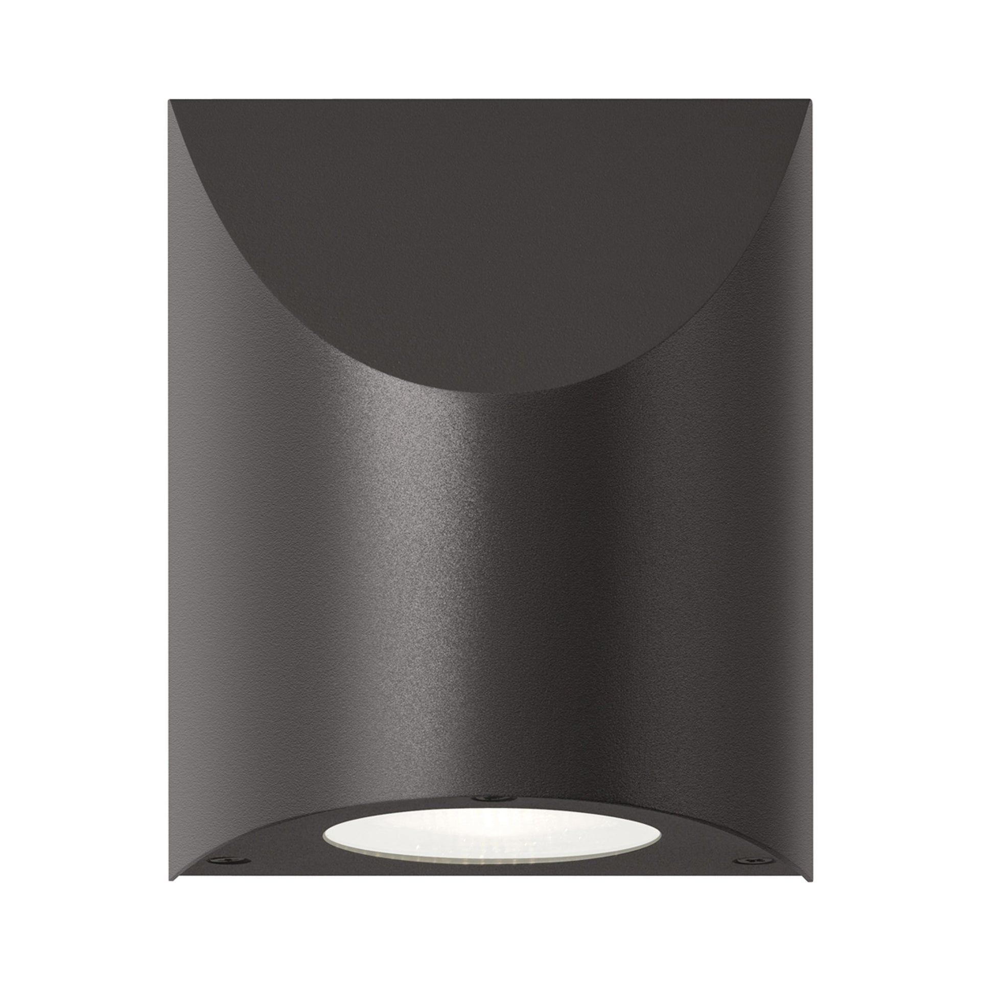 Shear 6.25'' Textured Bronze LED Outdoor Sconce with Acrylic Diffuser