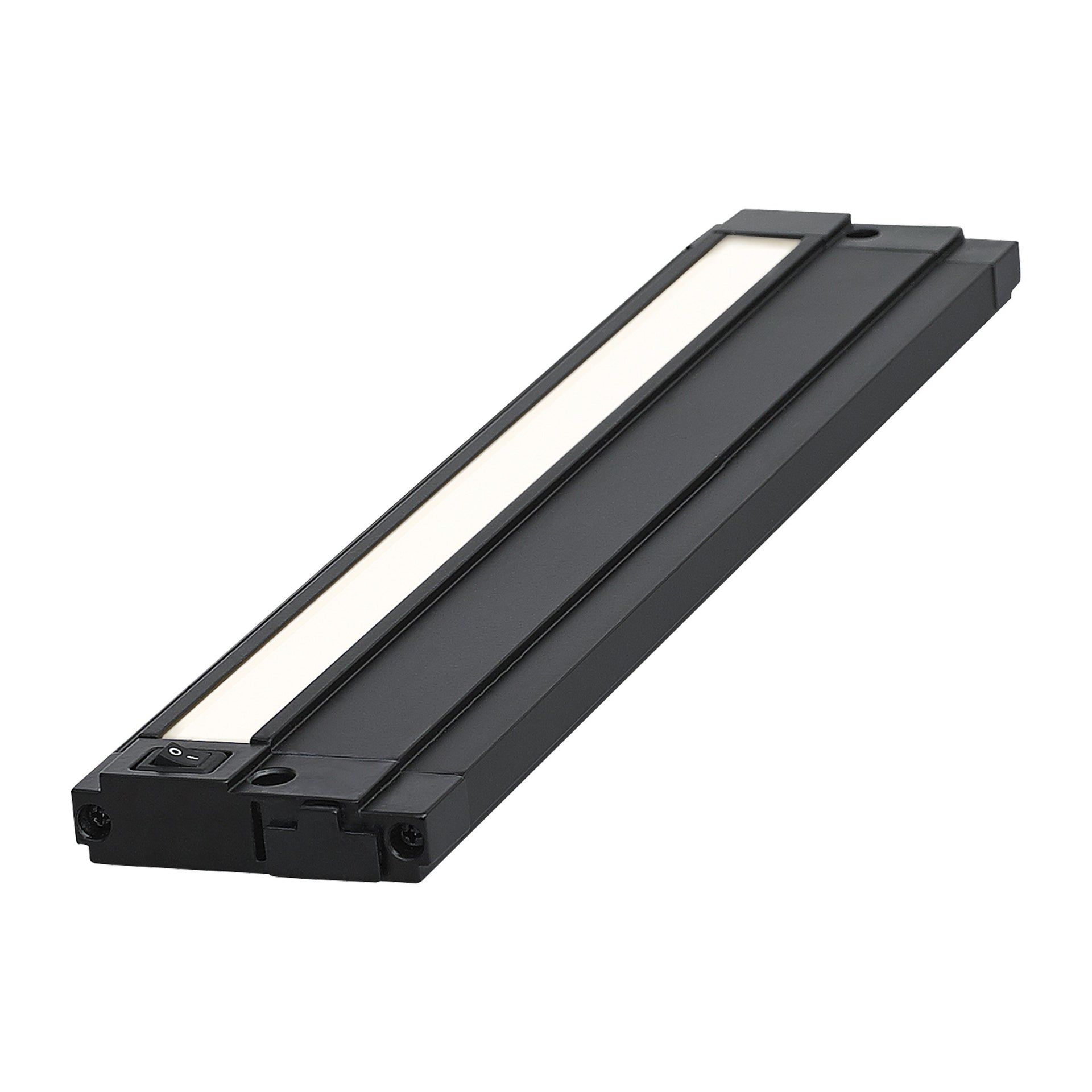 Slimline Black LED Under Cabinet Light, 13.2 Inch