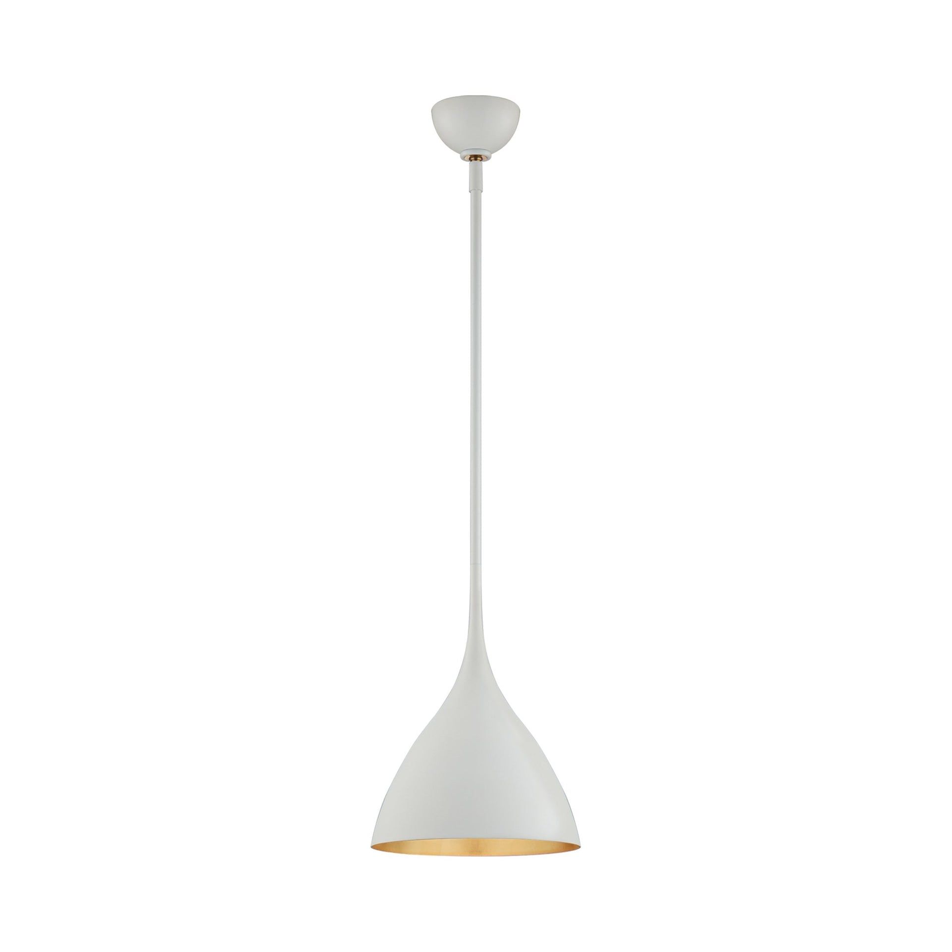 Plaster White Agnes 13.5" Indoor/Outdoor Pendant Light