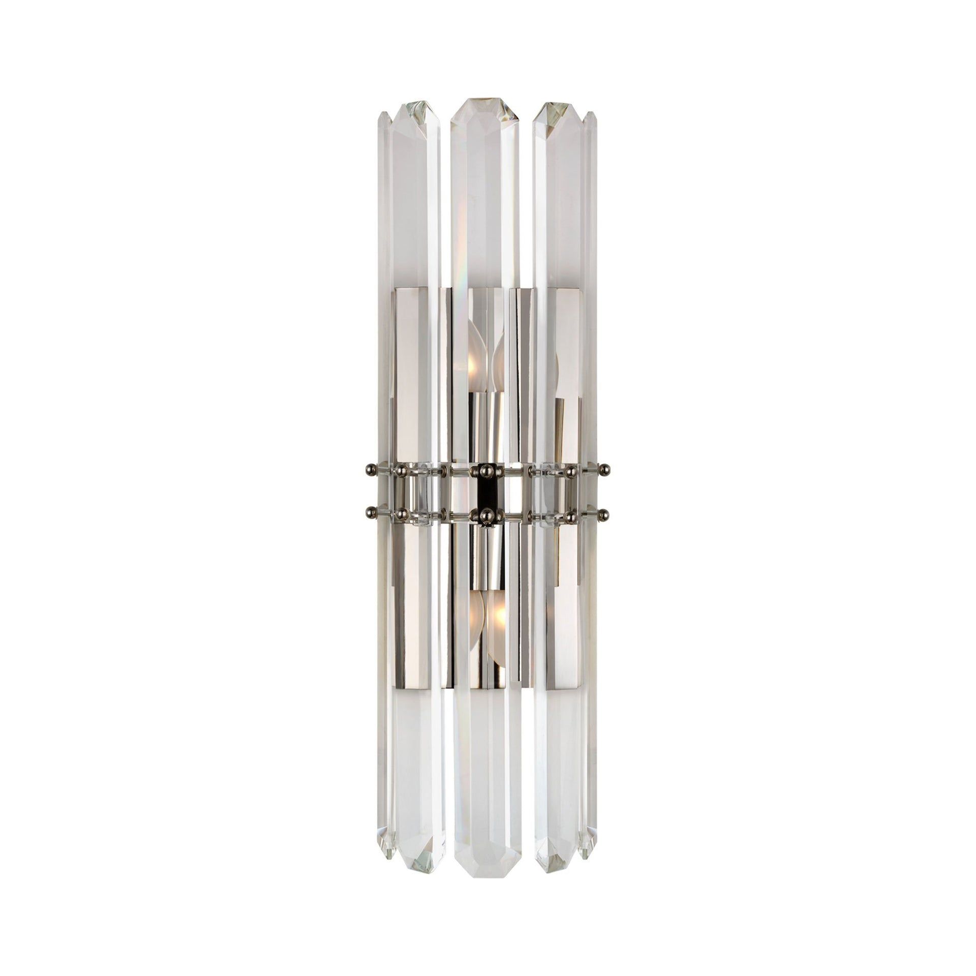 Bonnington Sleek 22" Nickel Hallway/Bathroom Sconce