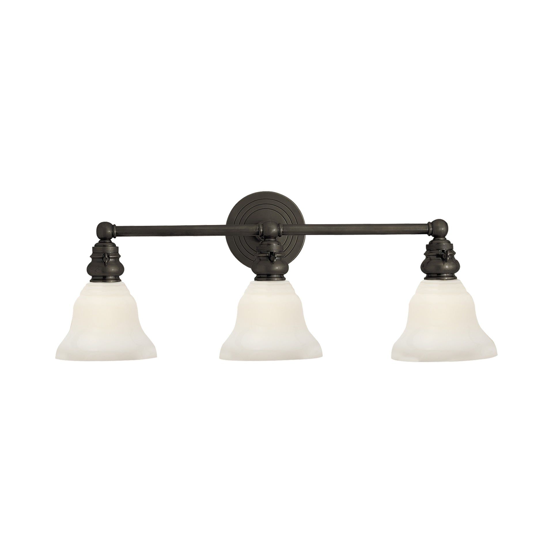 Boston Elegance Bronze 3-Light Vanity Wall Sconce