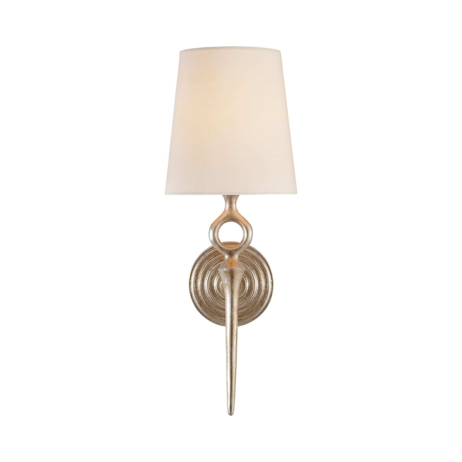 Bristol 18" Silver Direct Wired Dimmable Sconce
