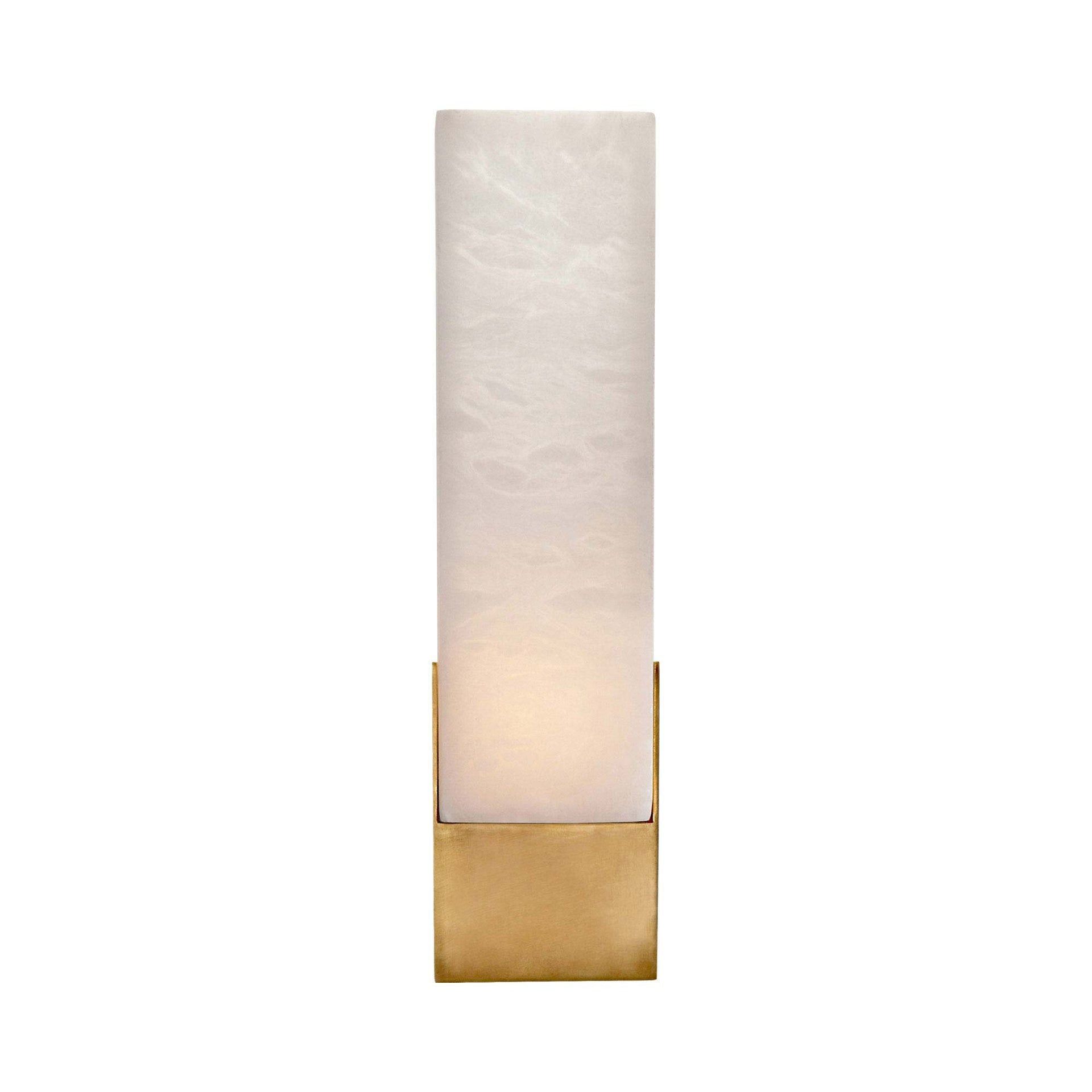 Elegant Outdoor Brass-Bronze 16'' Direct Wired Wall Sconce