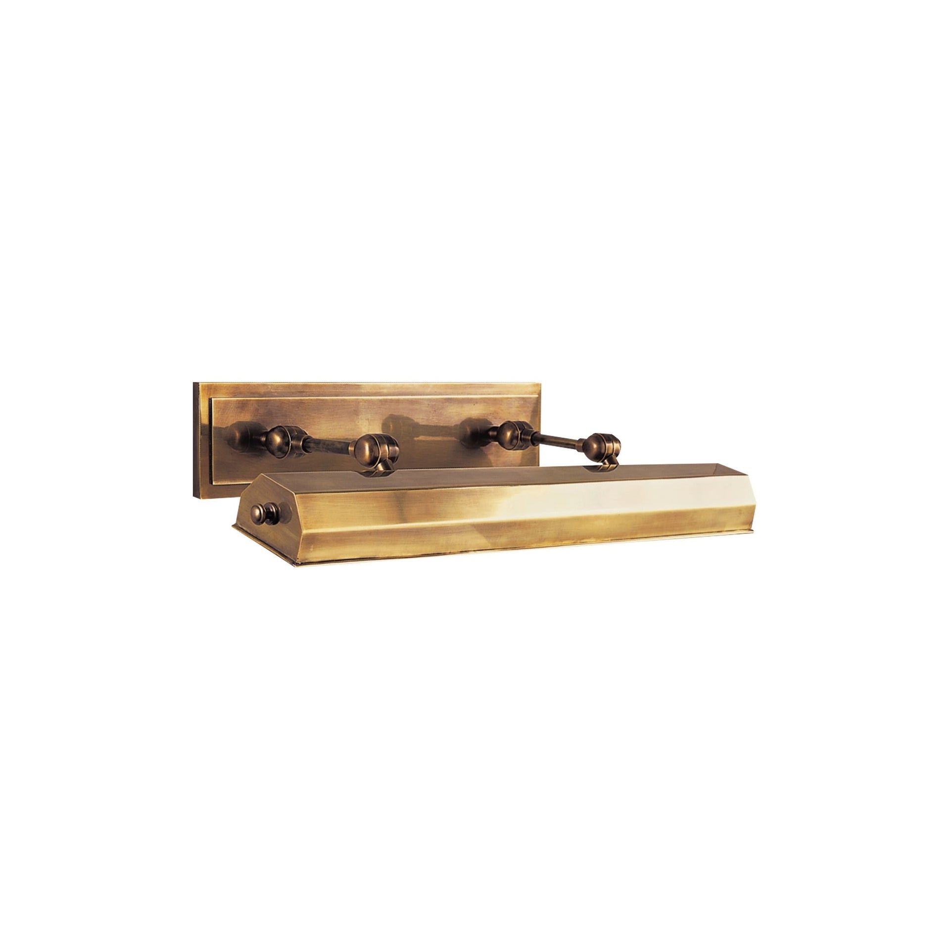 Antique Brass 24-Inch LED Wall Mounted Picture Light