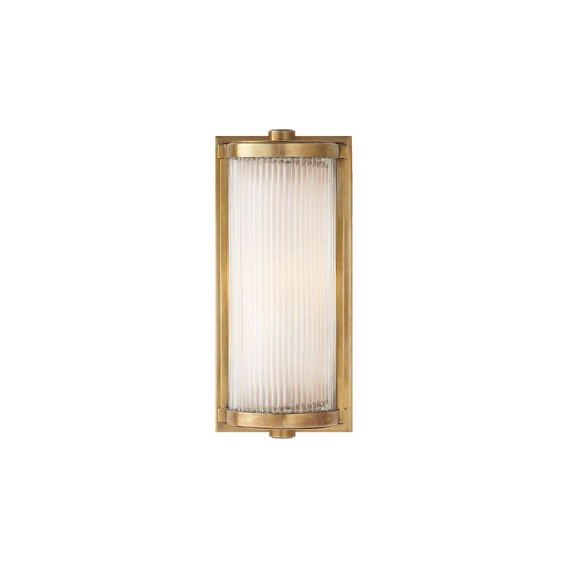 Hand-Rubbed Antique Brass Outdoor Wall Sconce