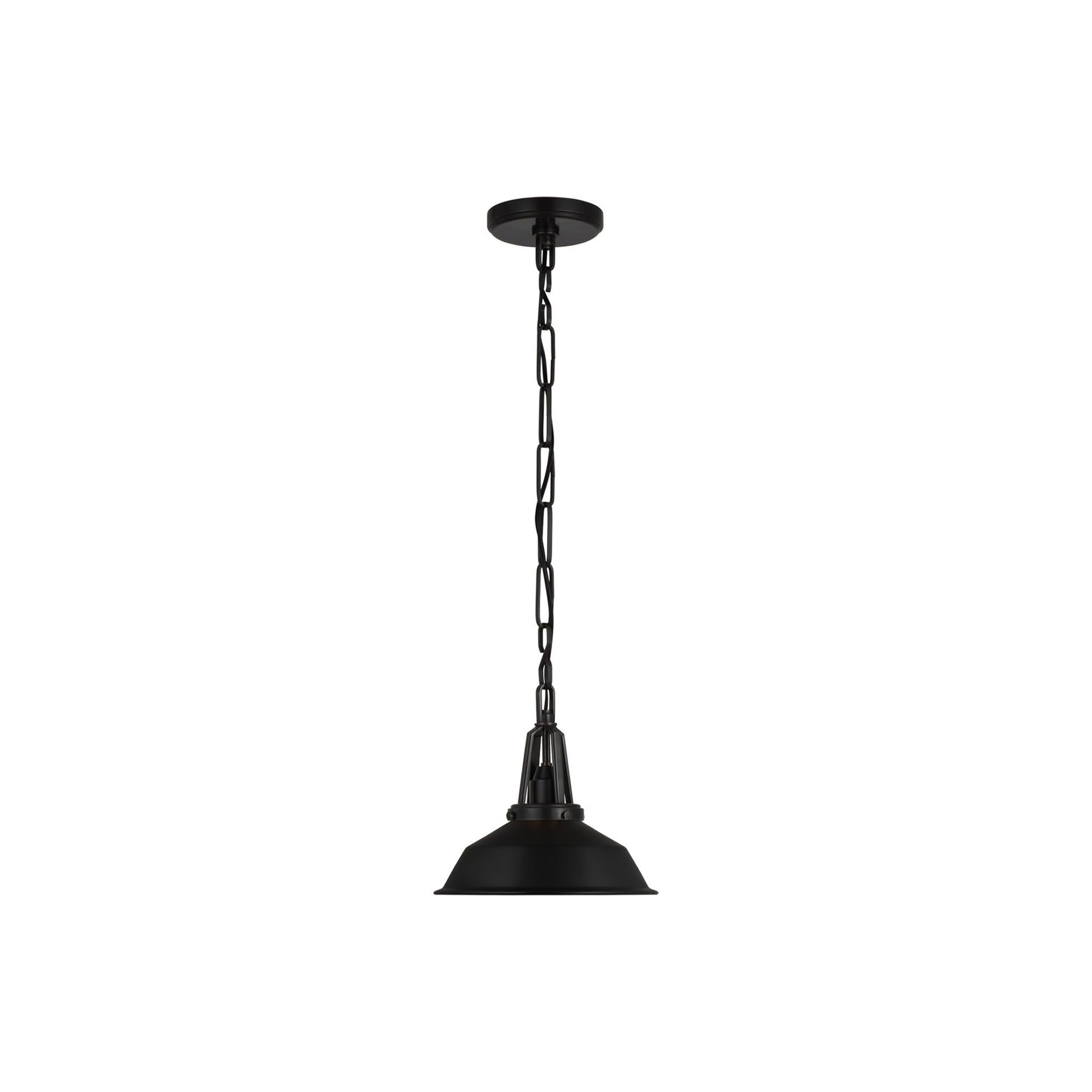 Layton Bronze and Matte Black 10-Inch LED Pendant Light
