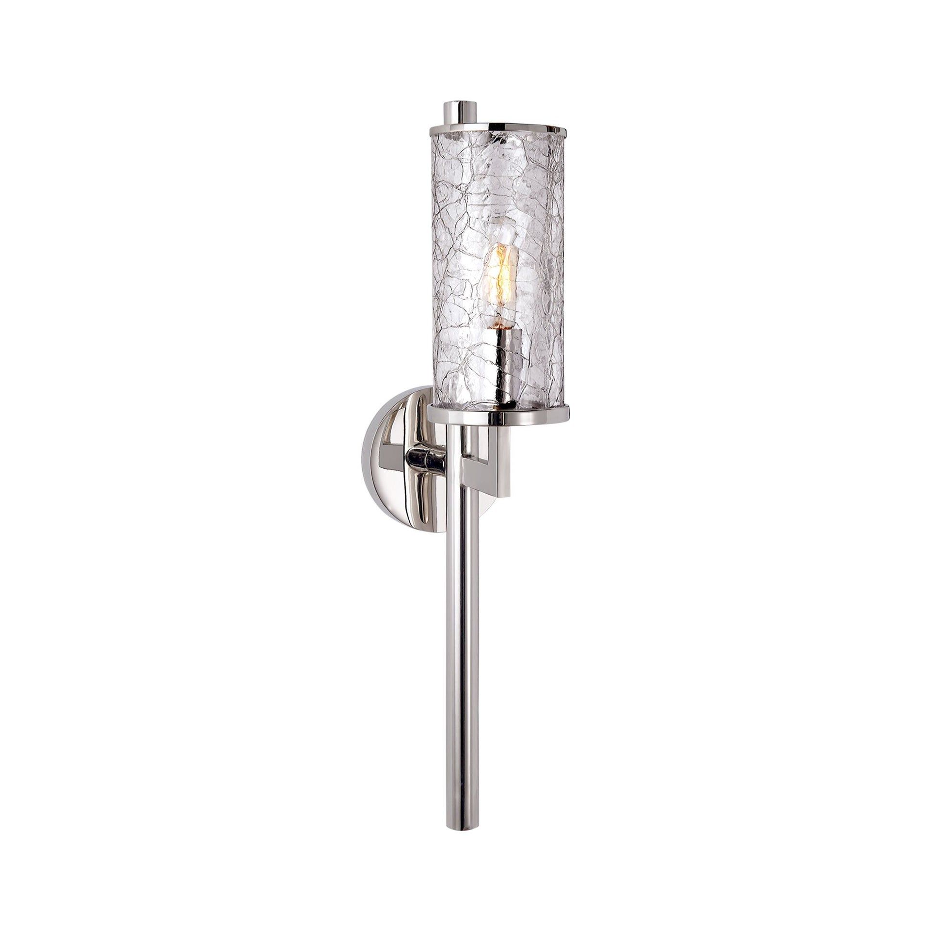 Liaison 19" Polished Nickel Dimmable Wall Sconce
