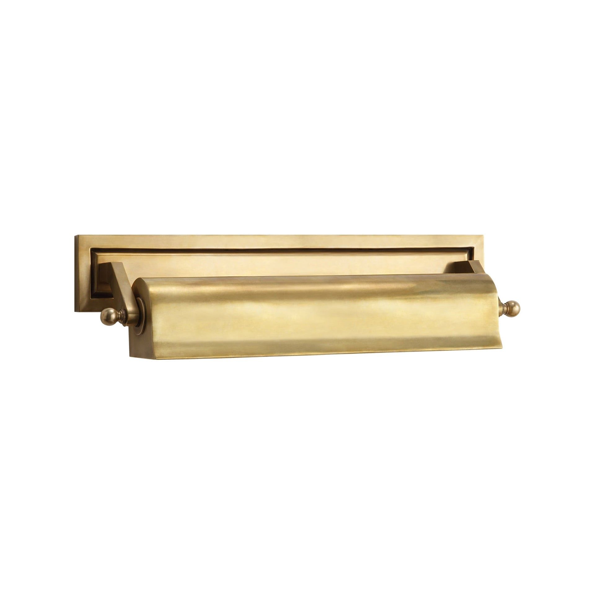 Hand-Rubbed Antique Brass Dimmable Electric Wall Picture Light