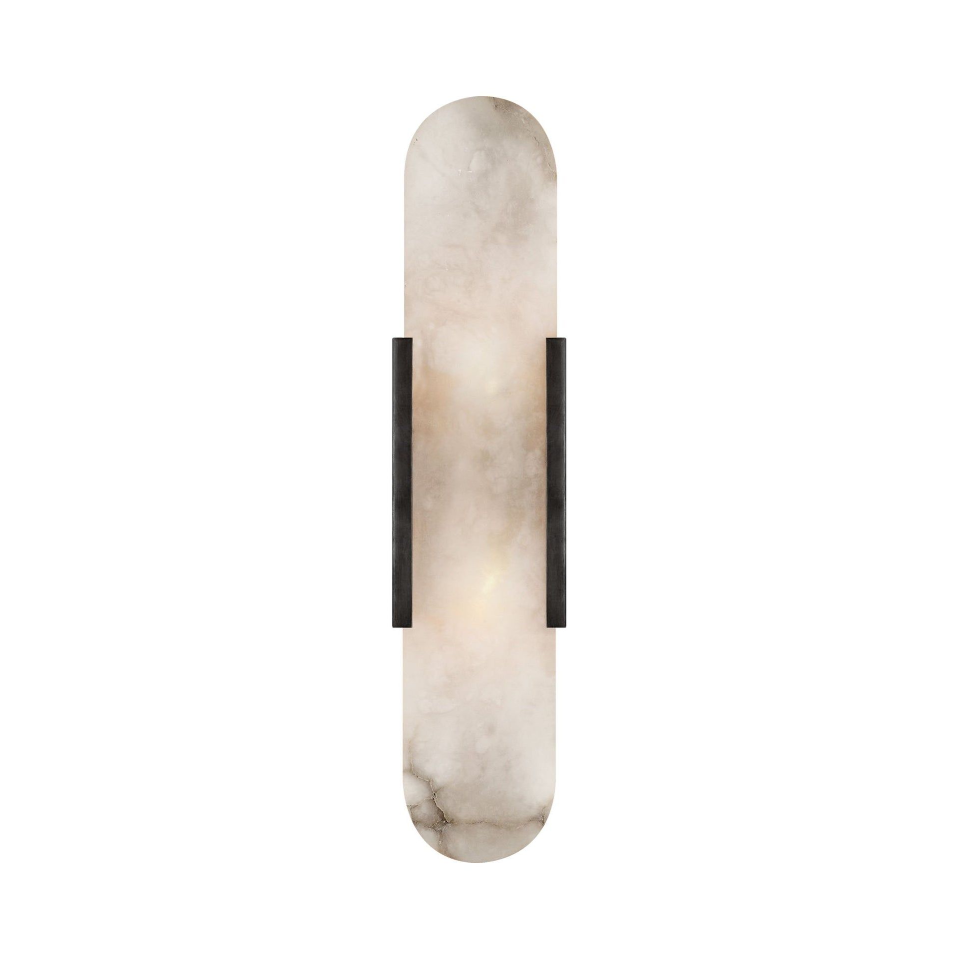 20" Black Bronze Dimmable Direct Wired Sconce