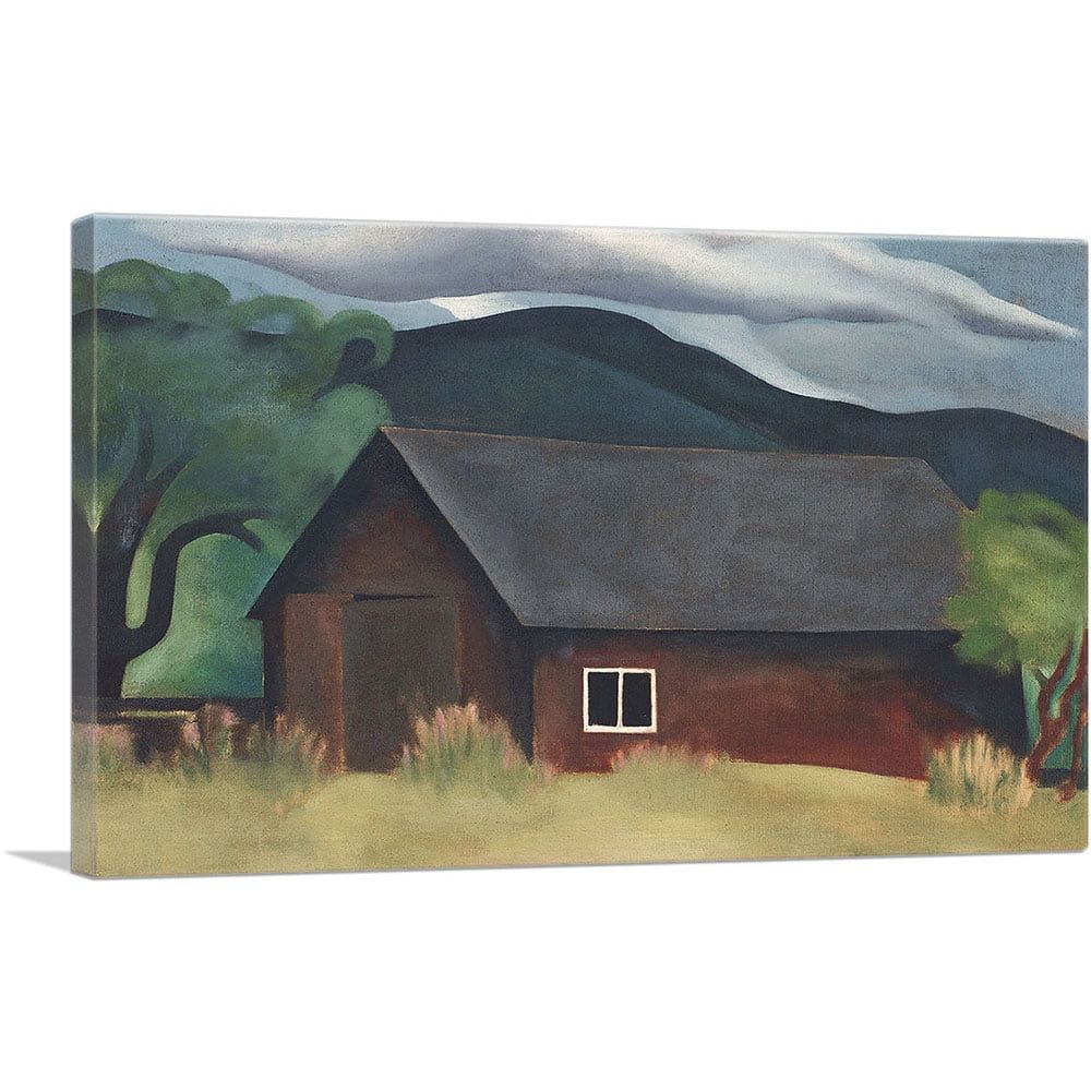 My Shanty Lake George 1922 Landscape Canvas Print