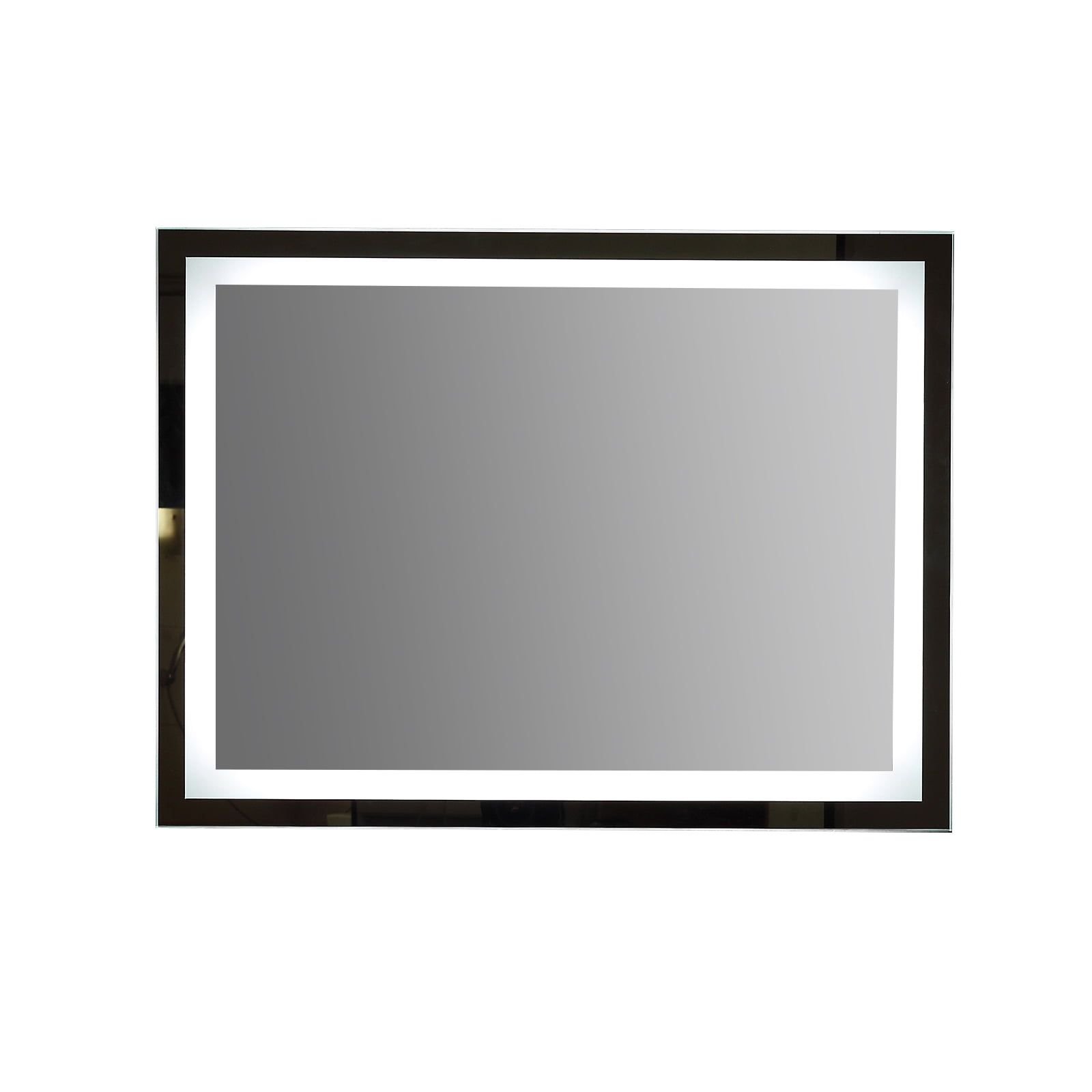 Luminous Crystal 32"x24" Frameless LED Bathroom Vanity Mirror