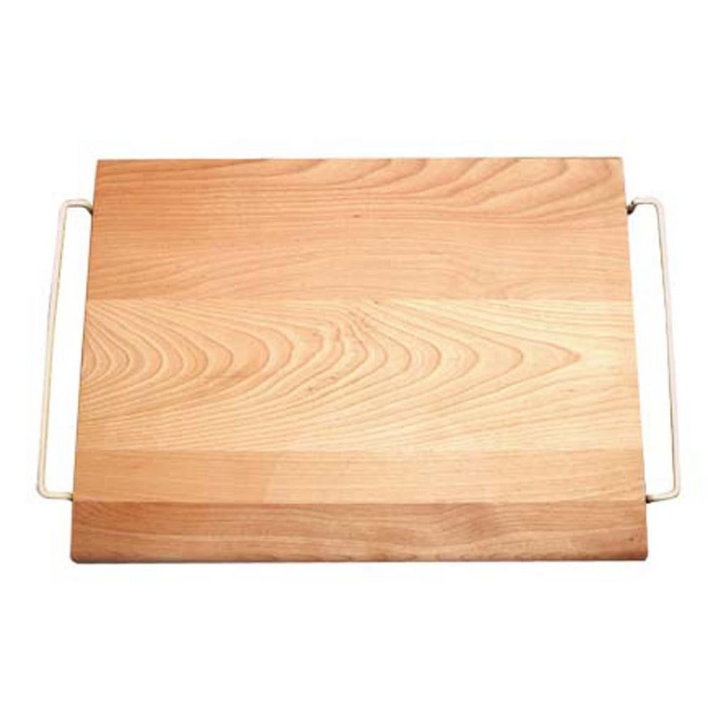 Natural Birch 14" Rectangular Over-Sink Cutting Board