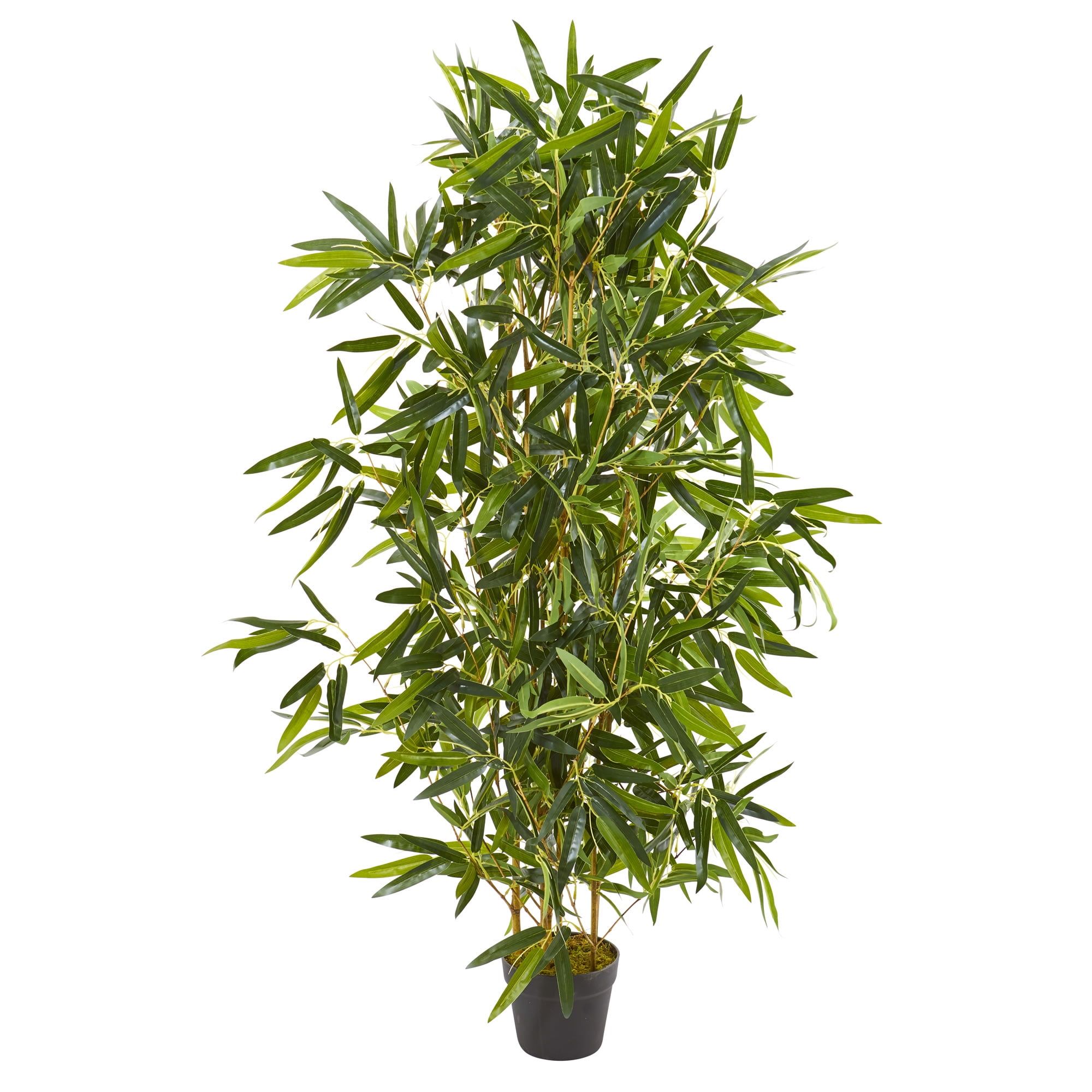 Zen-Inspired 4' Real Touch Bamboo Artificial Tree UV-Resistant