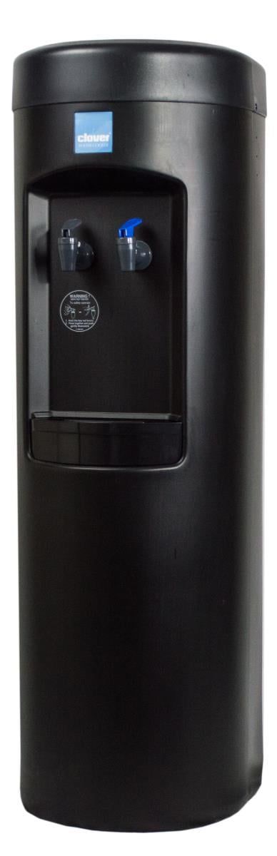 Clover Black Hot and Cold Bottleless Water Dispenser