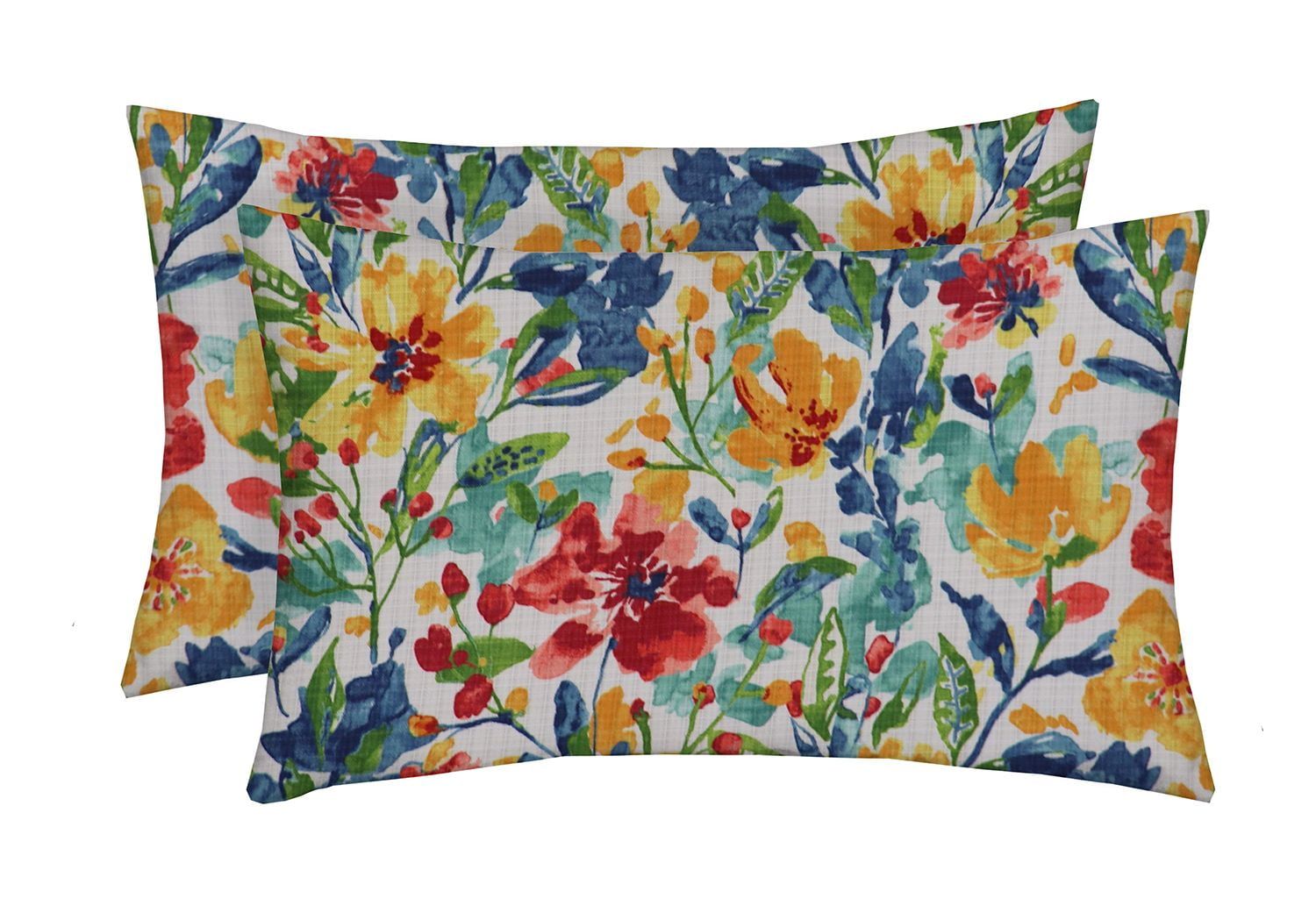 Oakmont Hightown Festival Floral Rectangular Polyester Cushion Set