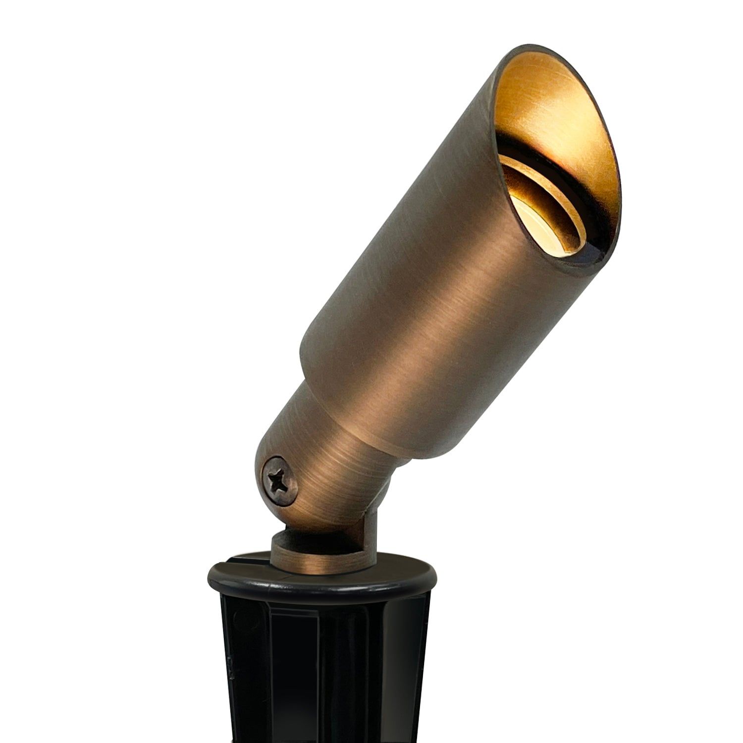 Mini Brass Low Voltage LED Garden Spotlight