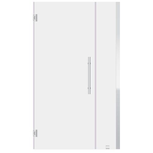 Ultra-E 41'' x 72'' Frameless Chrome Shower Door