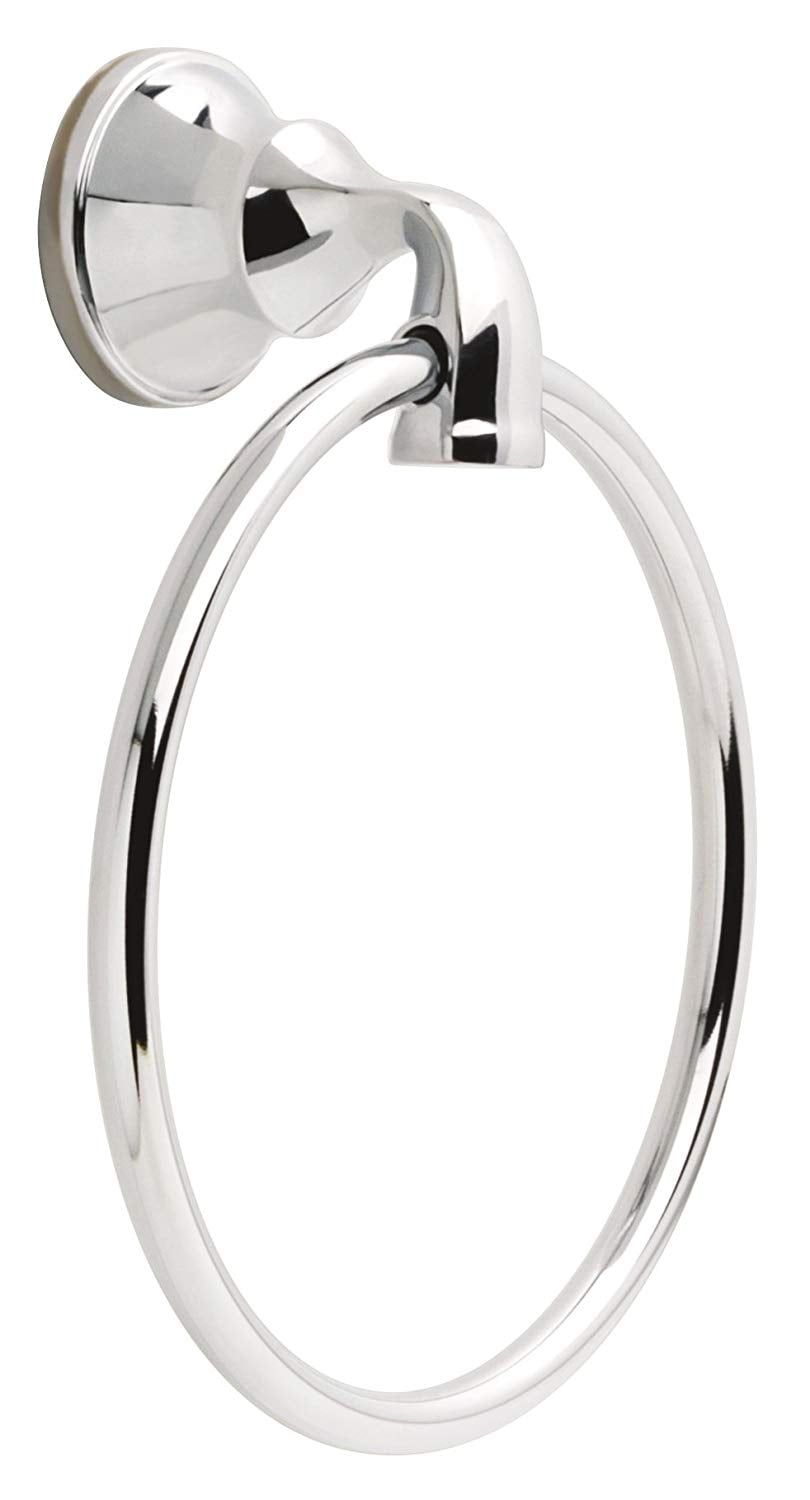 Polished Chrome Wall Mounted Towel Ring