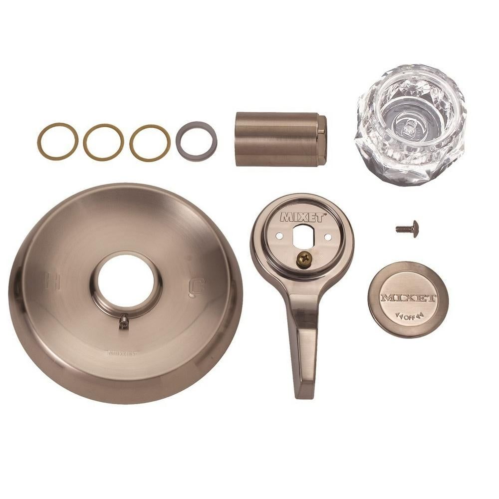 Satin Nickel Single Lever Tub and Shower Trim Kit