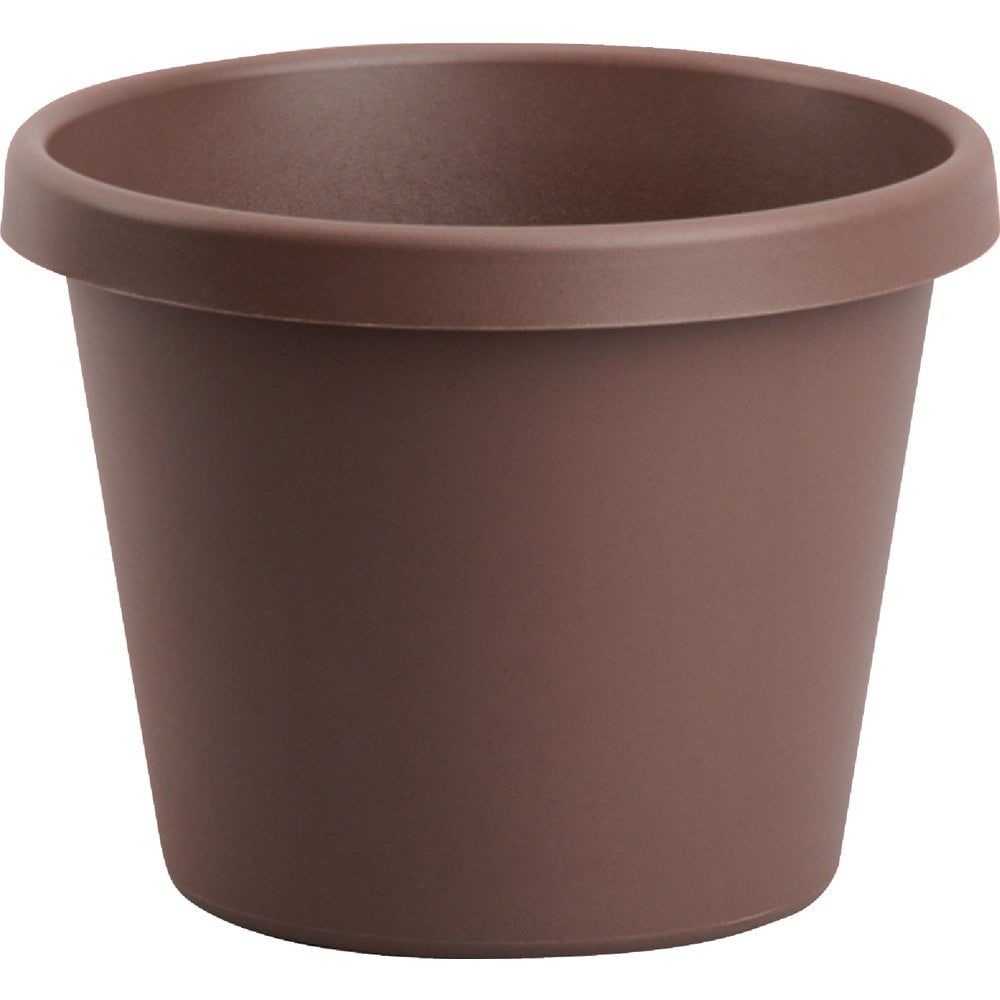 Terra Cotta Inspired 12" Resin Planter - Chocolate Finish