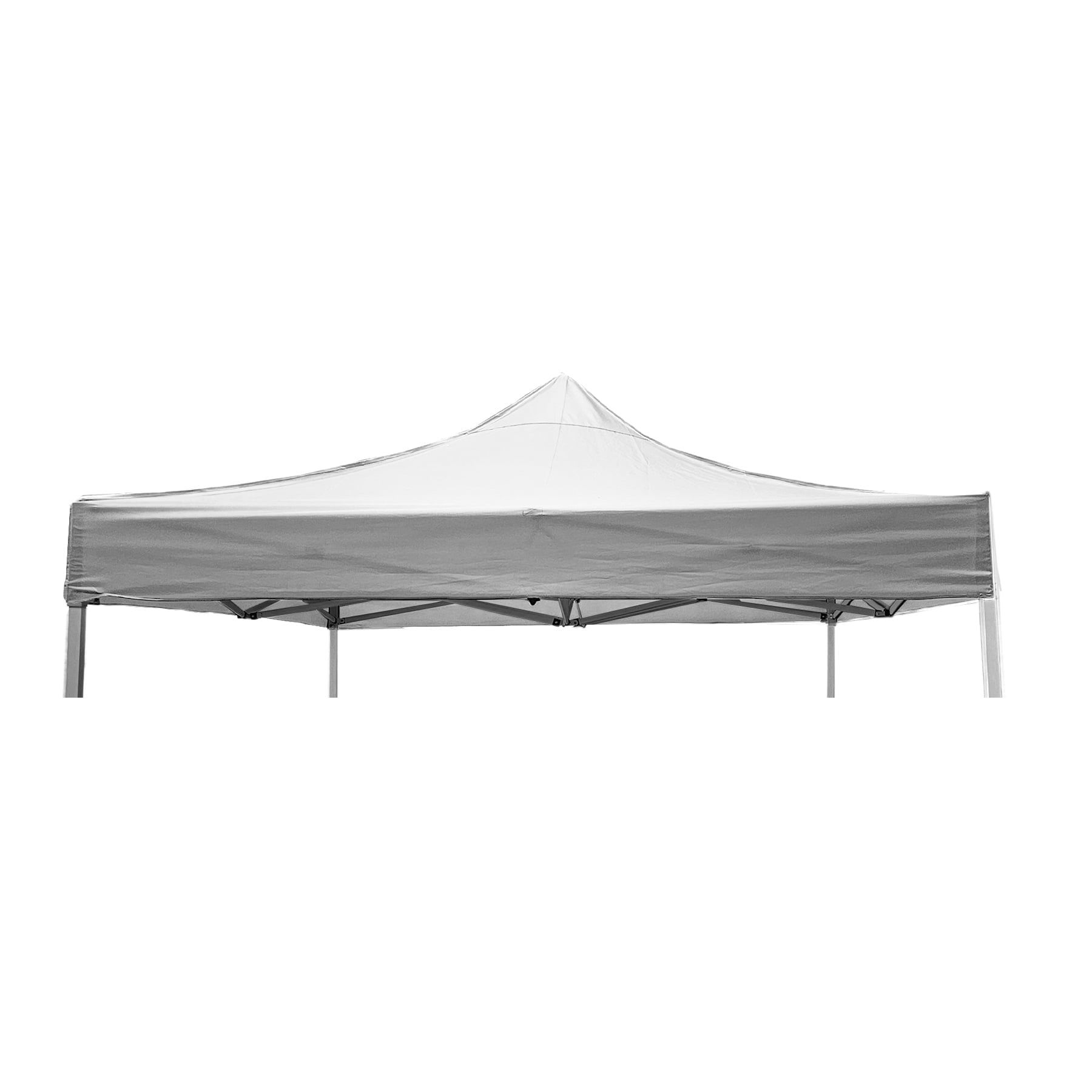 White 10x10 ft Polyester Pop-Up Canopy Replacement Top