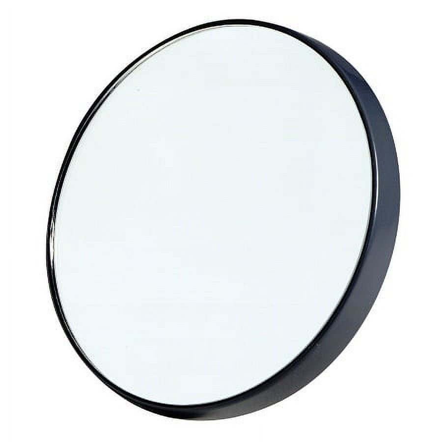 Tweezerman Black Circular Wall-Mounted 12X Magnifying Mirror