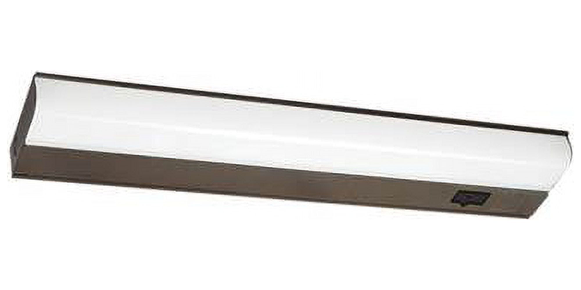 Bronze and White 21" LED Under Cabinet Light Bar