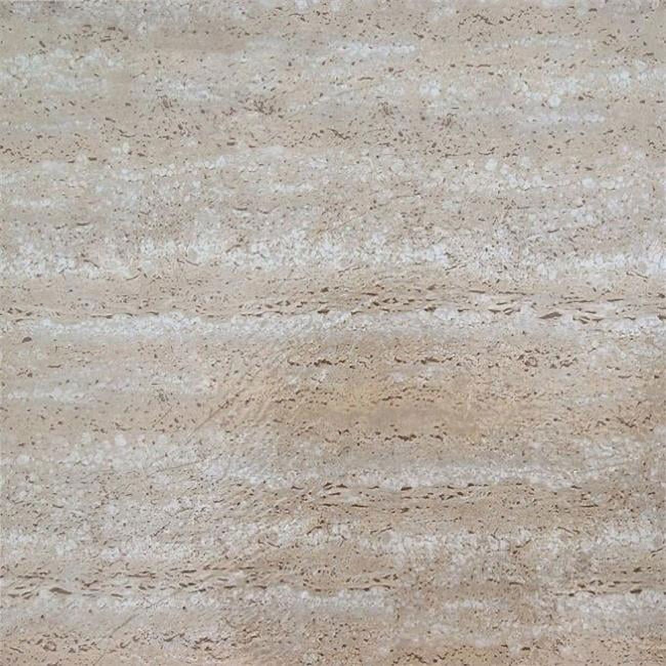 Travertine Marble Look 12x12 Self-Adhesive Vinyl Tiles