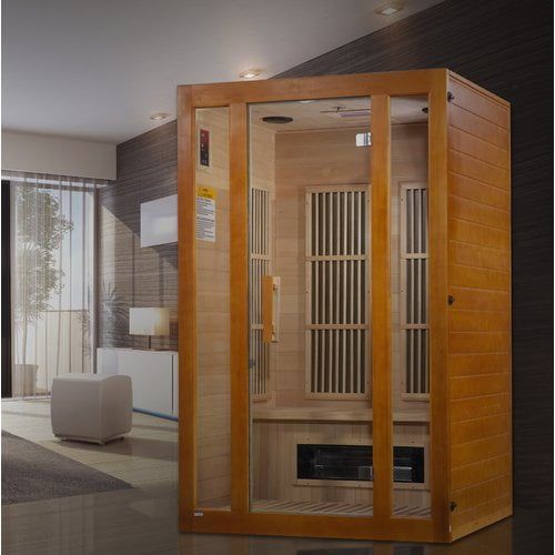 Maxxus 2-Person Canadian Hemlock FAR Infrared Sauna