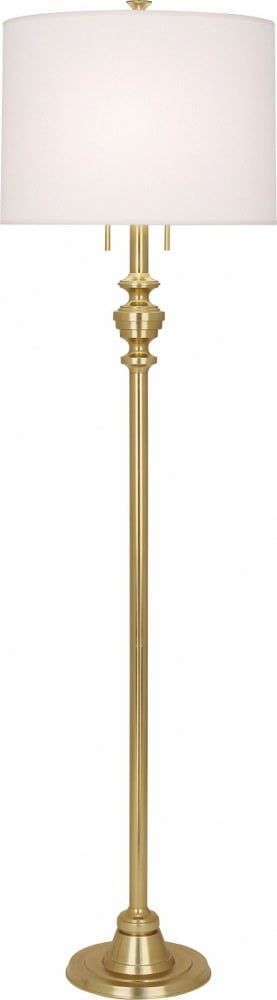 Arthur Modern Brass 65" Tiered Candlestick Floor Lamp