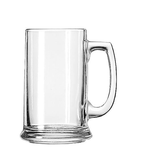 Libbey 15 oz Clear Glass Handled Mug Set