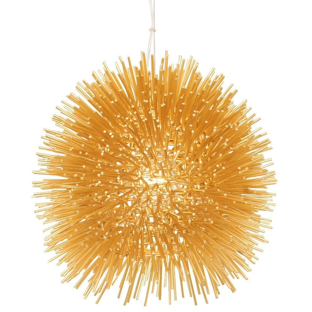 Gold Glass Mini Globe Incandescent Pendant Light