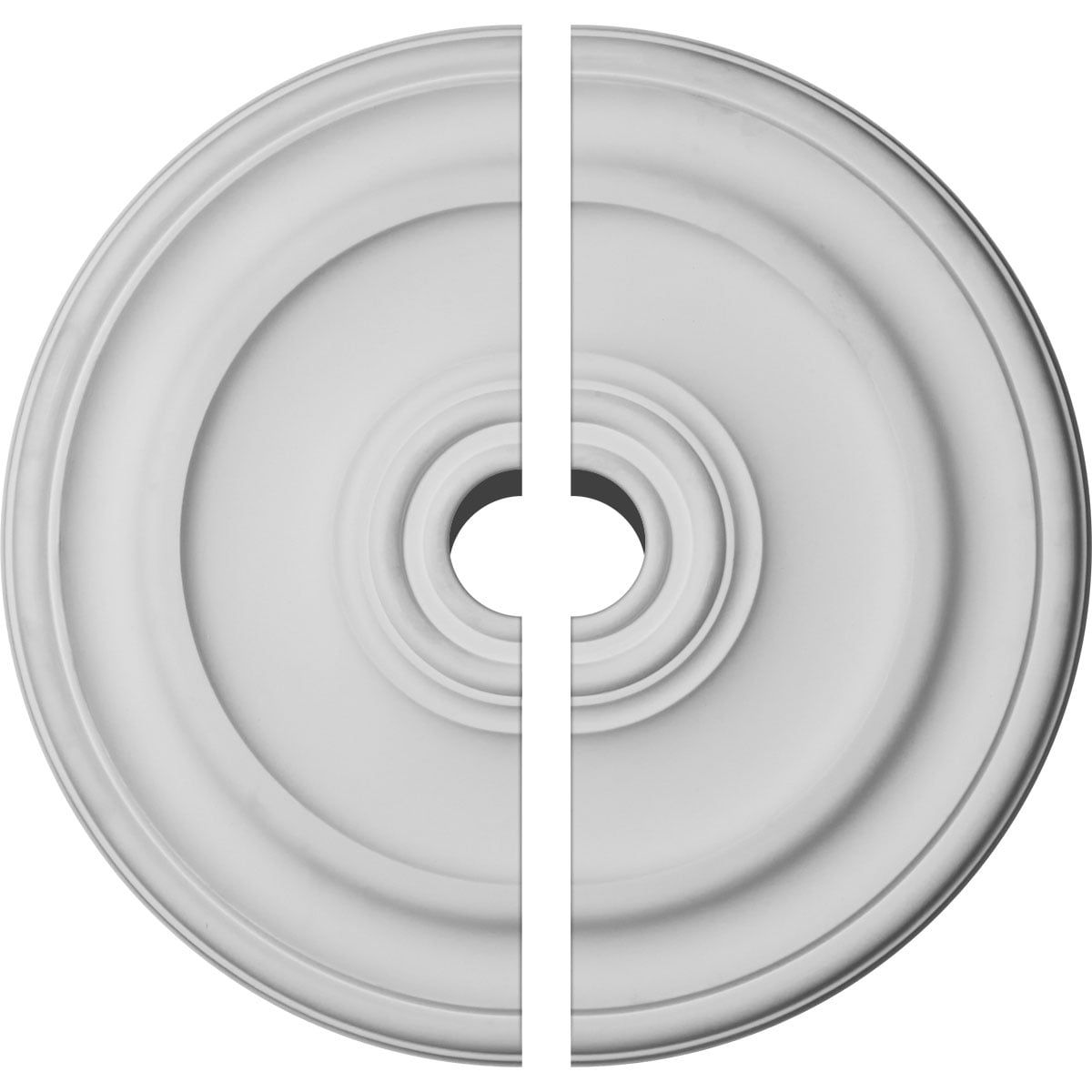 Kepler Primed Urethane Traditional Ceiling Medallion, 19.75 Inch