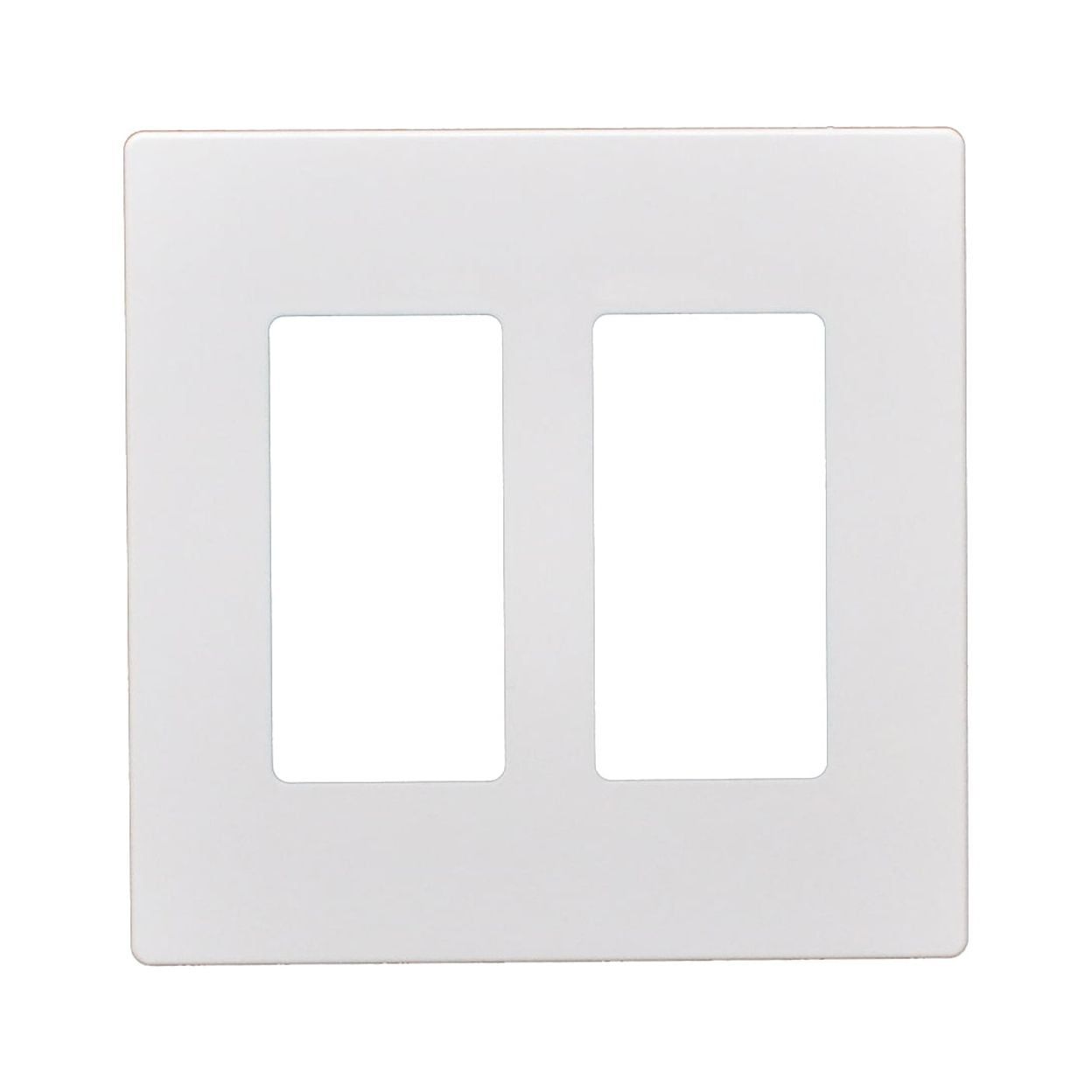 Acorn 2 Gang Screwless Snap On Decorator Wall Plate