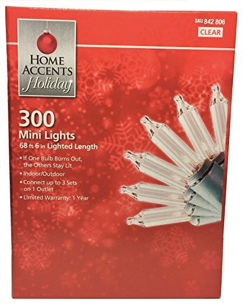 300-Light Warm White Incandescent Outdoor Christmas String Lights