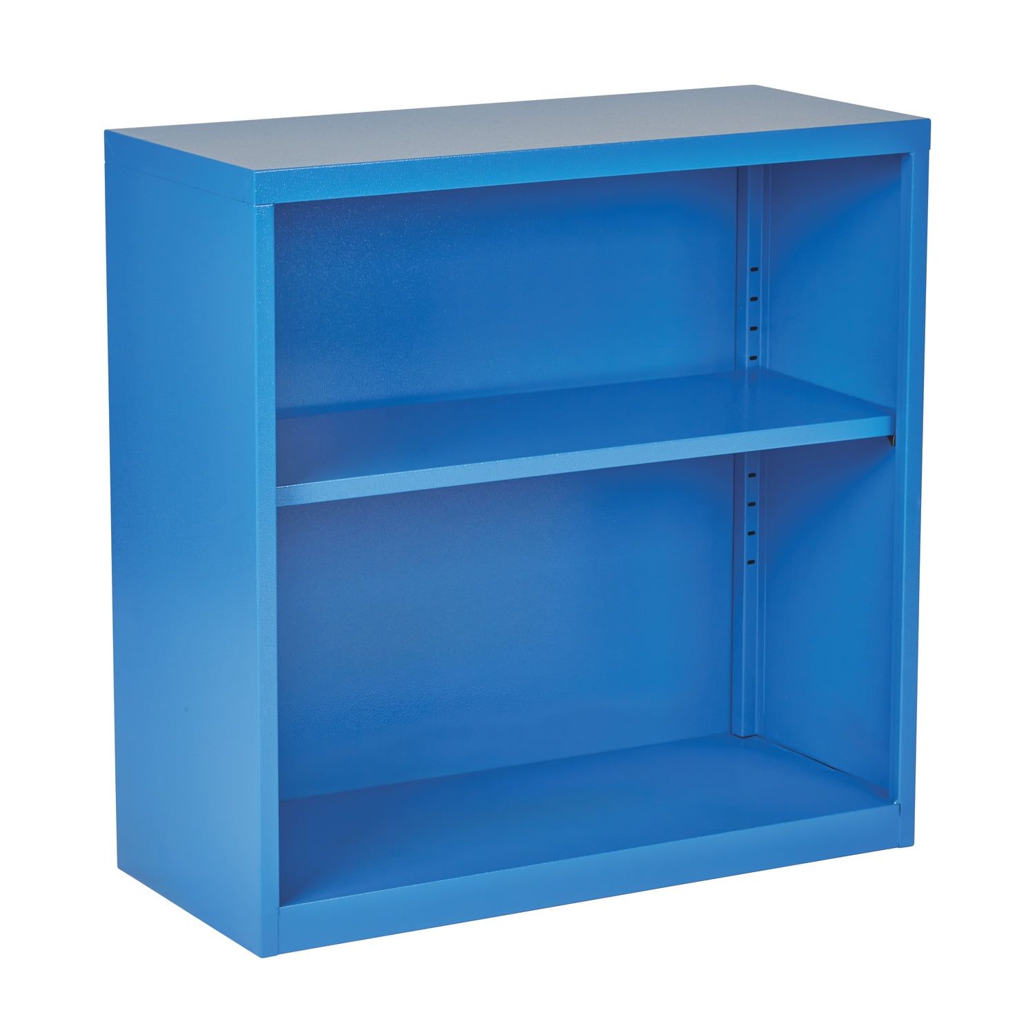 Adjustable White Metal 31" Youth Bookcase