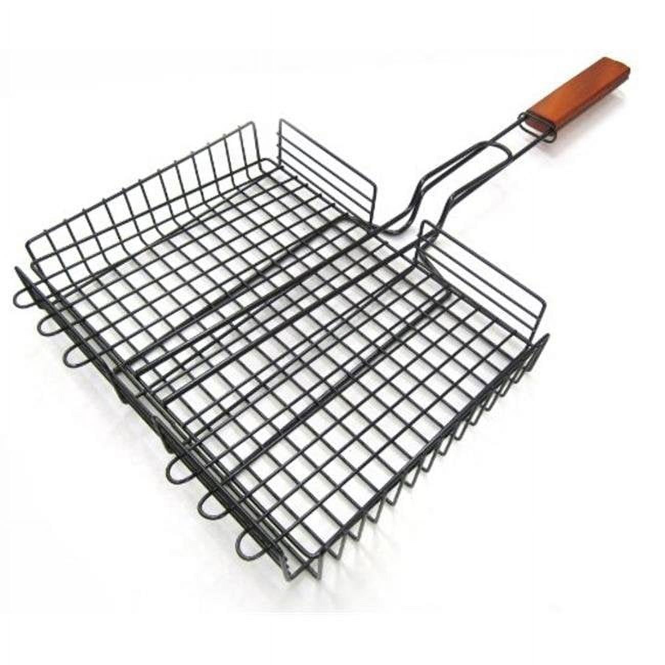 Adjustable Non-Stick BBQ Basket with Long Handle