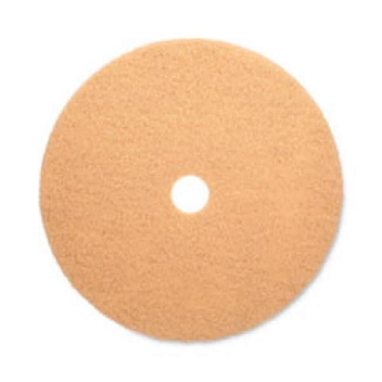 27 in. Tan Dry Burnishing Floor Pads - 5 Count