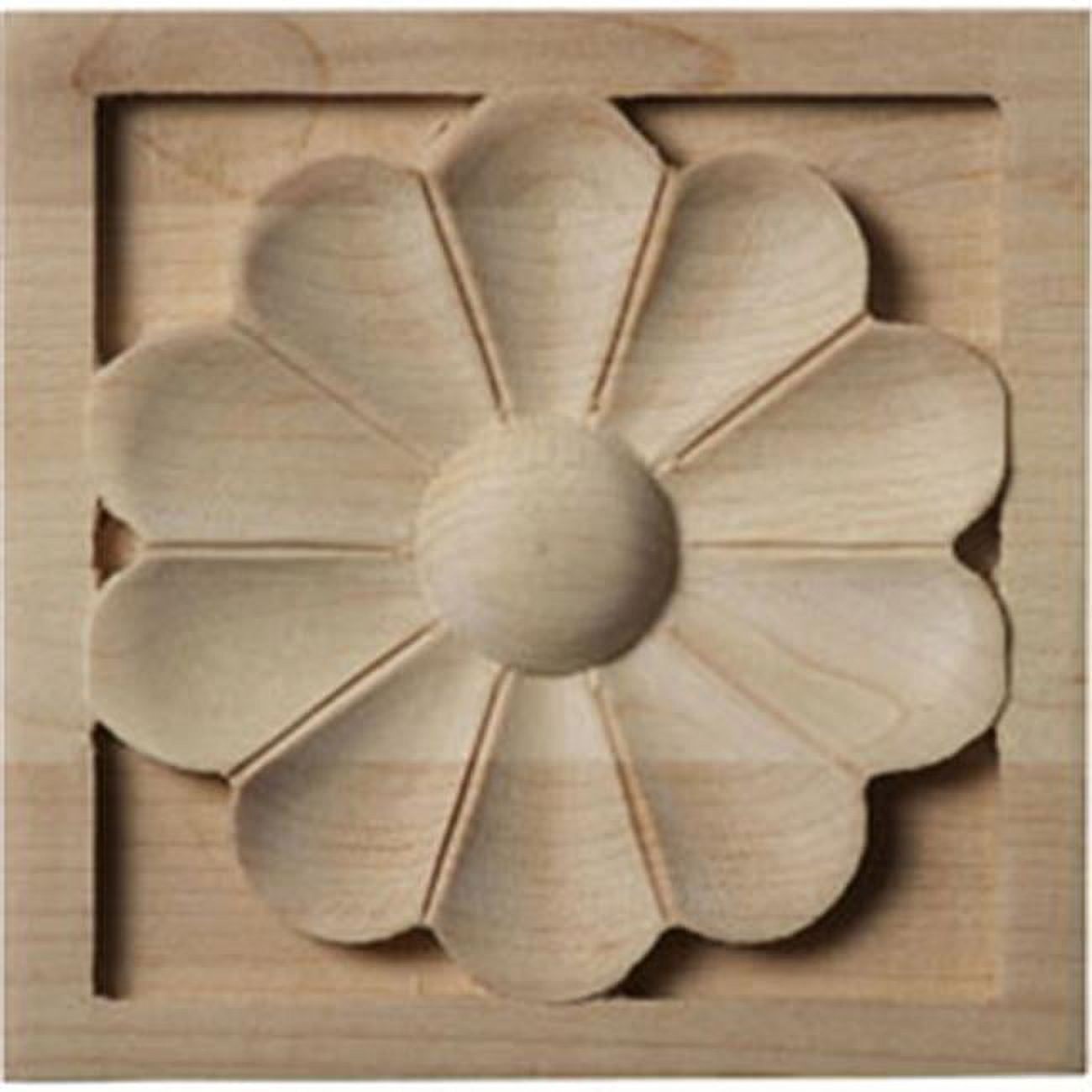 Medium Lindenwood Square Rosette Accent Piece