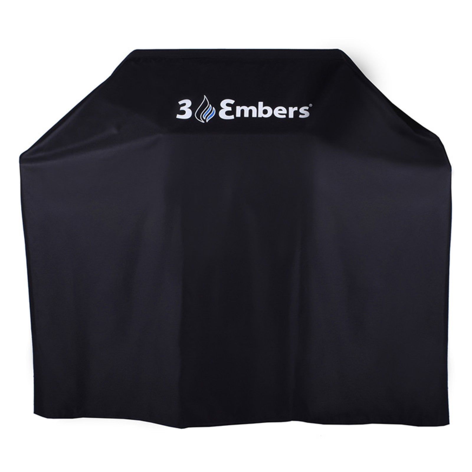 Black Heavy Duty Water Resistant Grill Cover