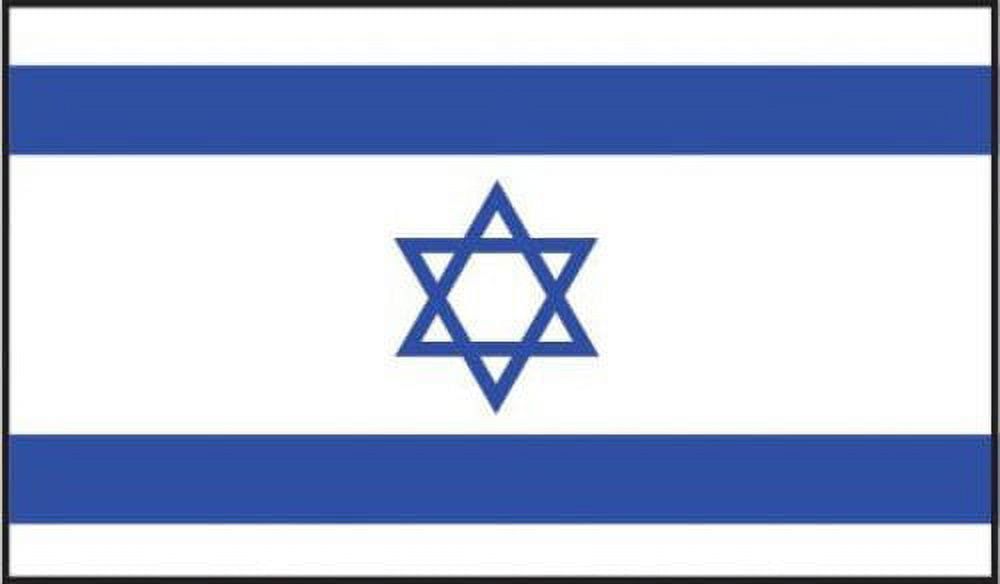 Israeli National Flag 3x5 Feet Polyester Banner