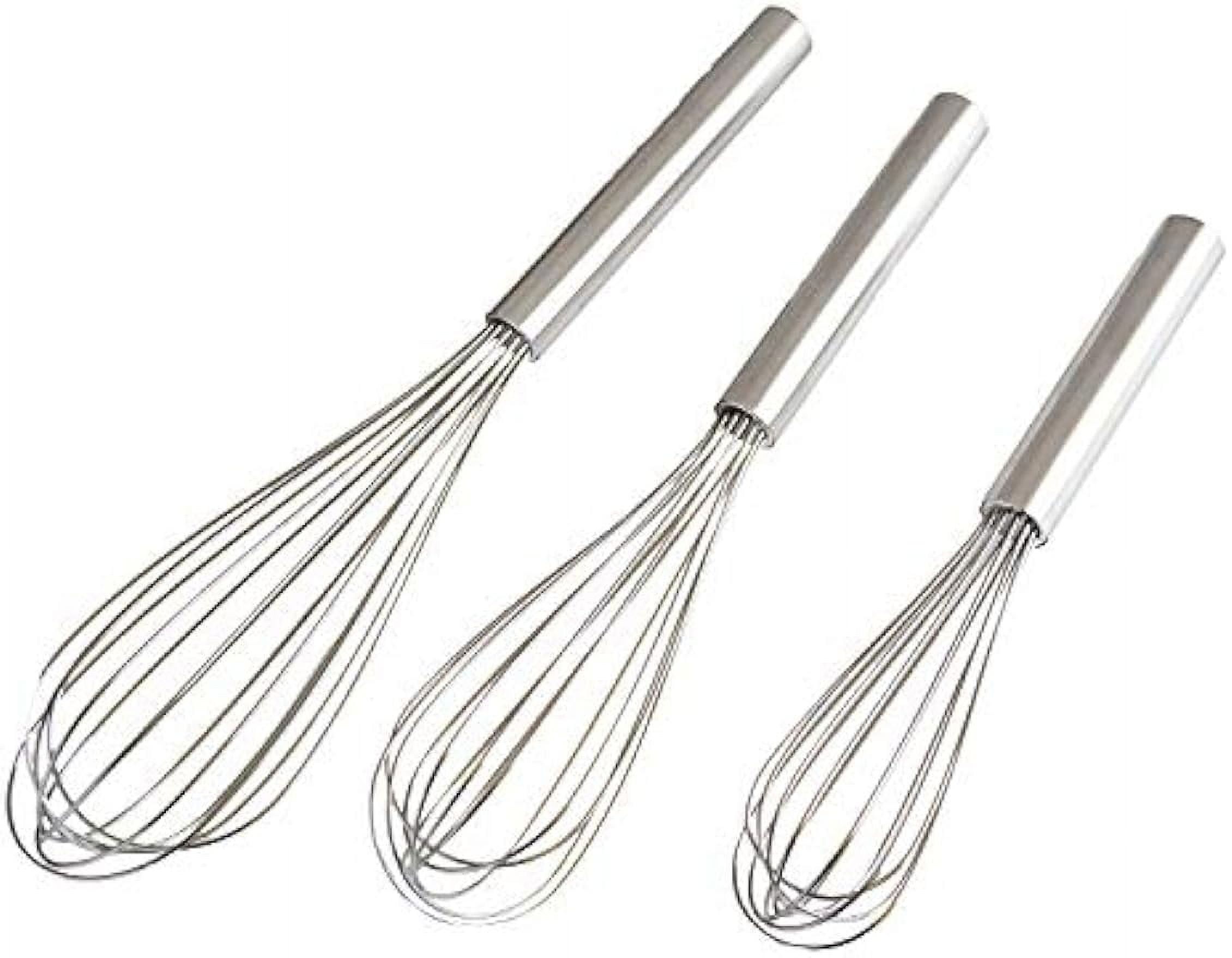 Stainless Steel Balloon Whisk Set with 3 Sizes