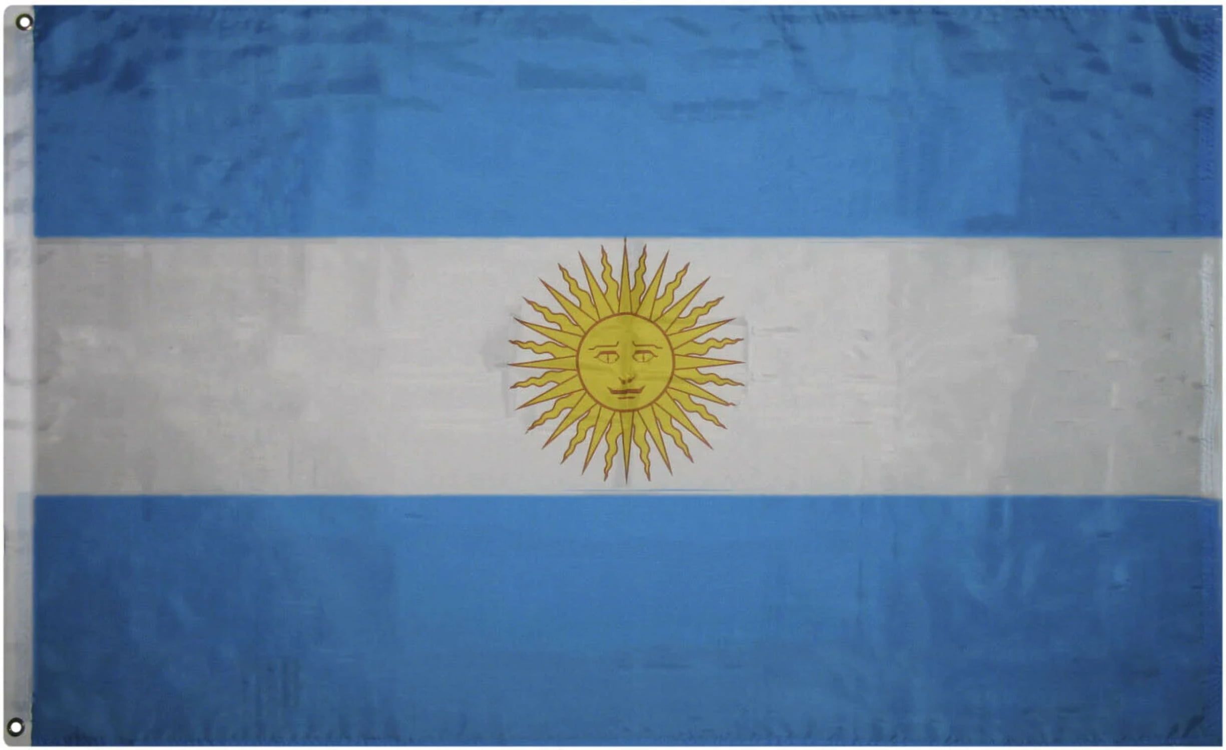 Argentina Flag 3x5 Durable Polyester Banner with Grommets