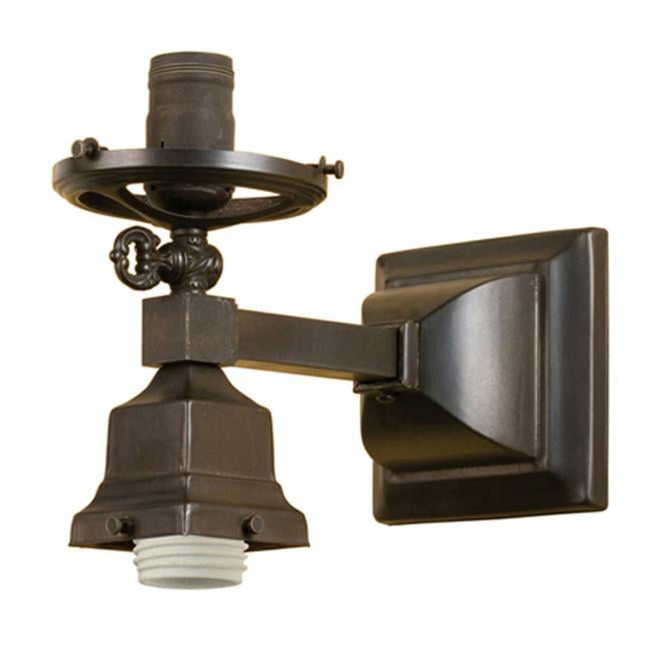 Revival 2-Light Brown Wall Sconce with Medium Base