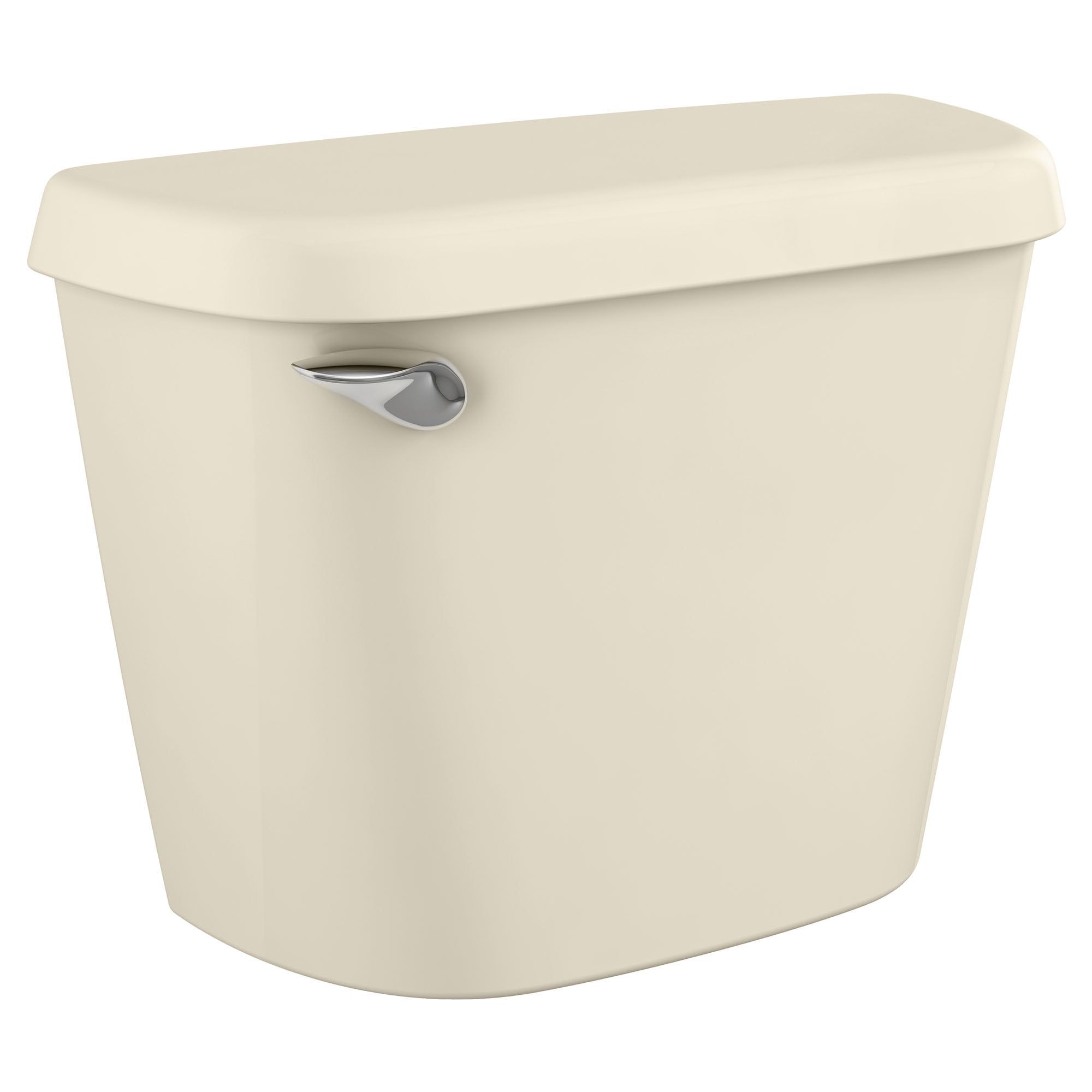 Bone 1.6 GPF Modern Toilet Tank with Left Flush Lever