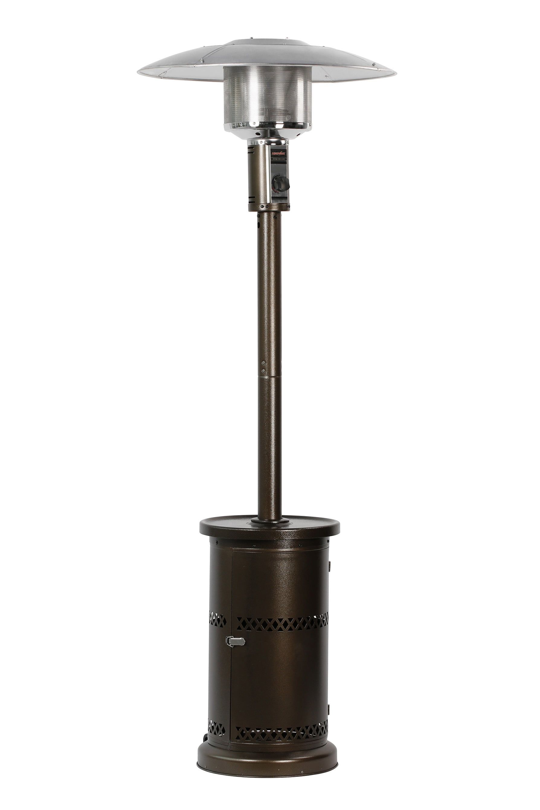 48,000 BTU Bronze Stainless Steel Propane Patio Heater